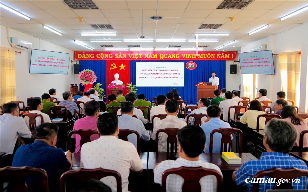 Triển khai các văn bản quy phạm pháp luật đợt II năm 2026