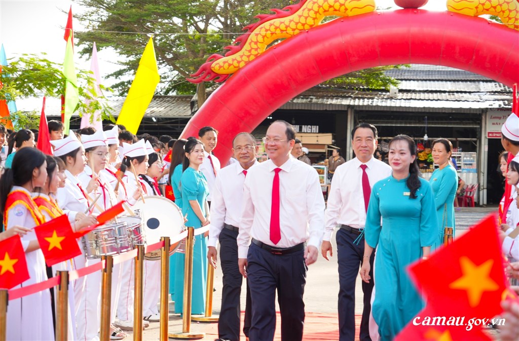Cà Mau đồng loạt khai giảng năm học 2026 - 2027