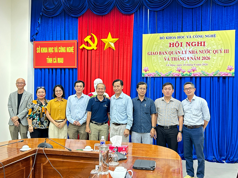 Tiếp và làm việc cùng Đại học Cần Thơ về dự án Trung tâm tri thức biến đổi khí hậu Đồng bằng sông Cửu Long 